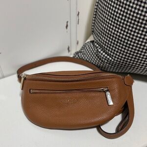 Authentic Kate Spade Brown Leather Belt Bag